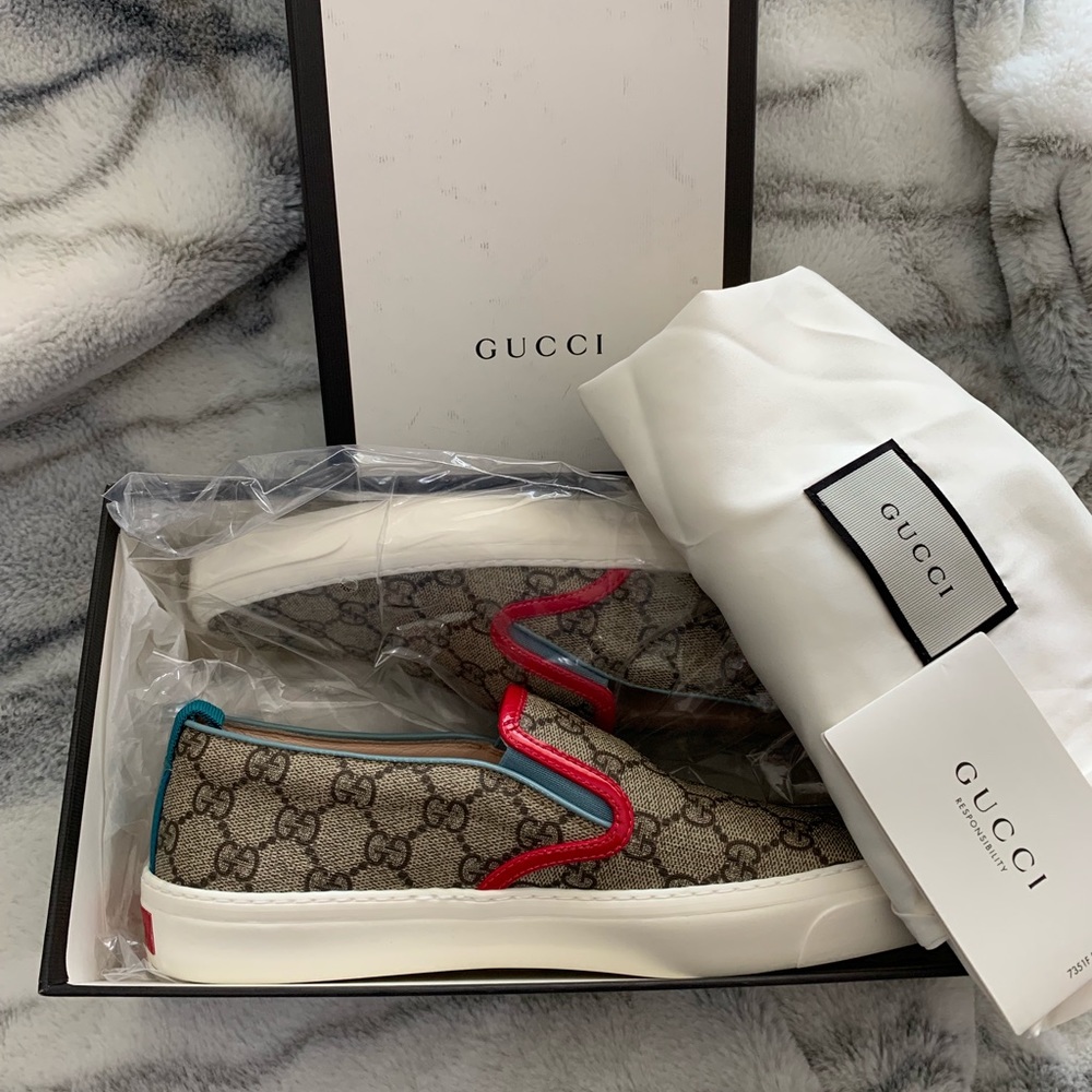 New Gucci slip-on sneakers